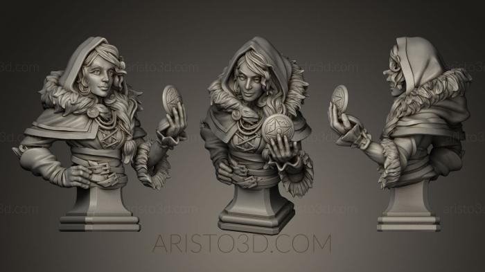Busts of heroes and monsters (BUSTH_0124) 3D model for CNC machine